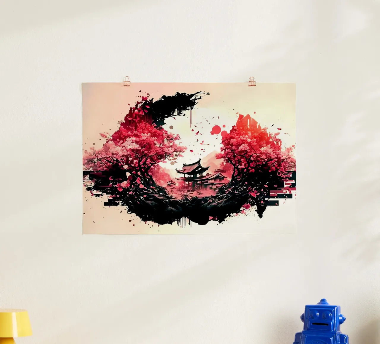 Giappone Arte fantastica poster da Rebecca Clark Wyrick