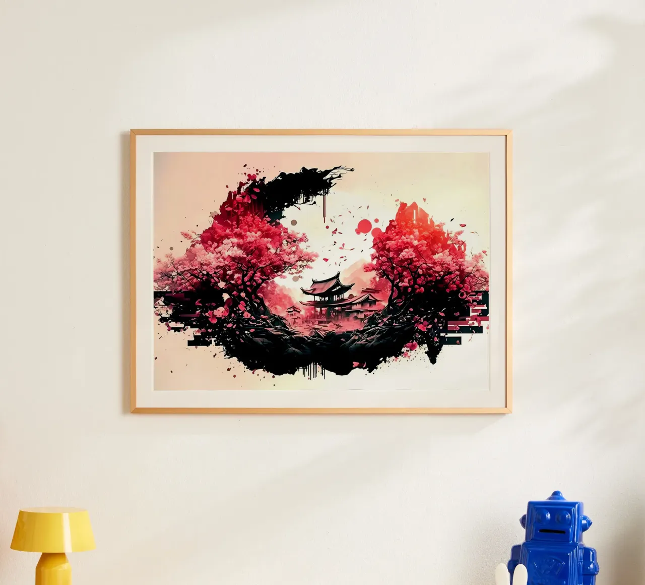 Giappone Arte fantastica poster da Rebecca Clark Wyrick