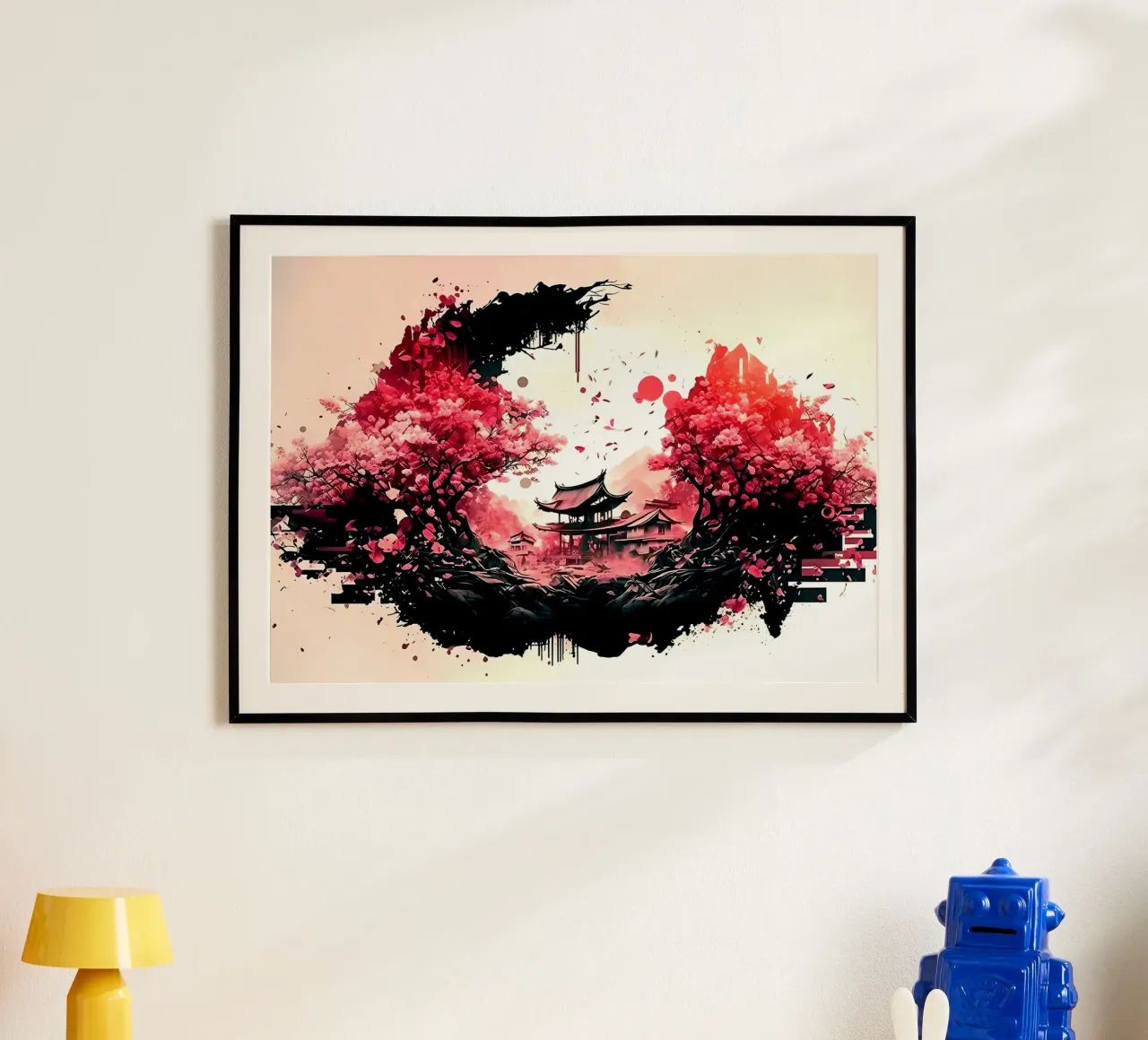 Giappone Arte fantastica poster da Rebecca Clark Wyrick