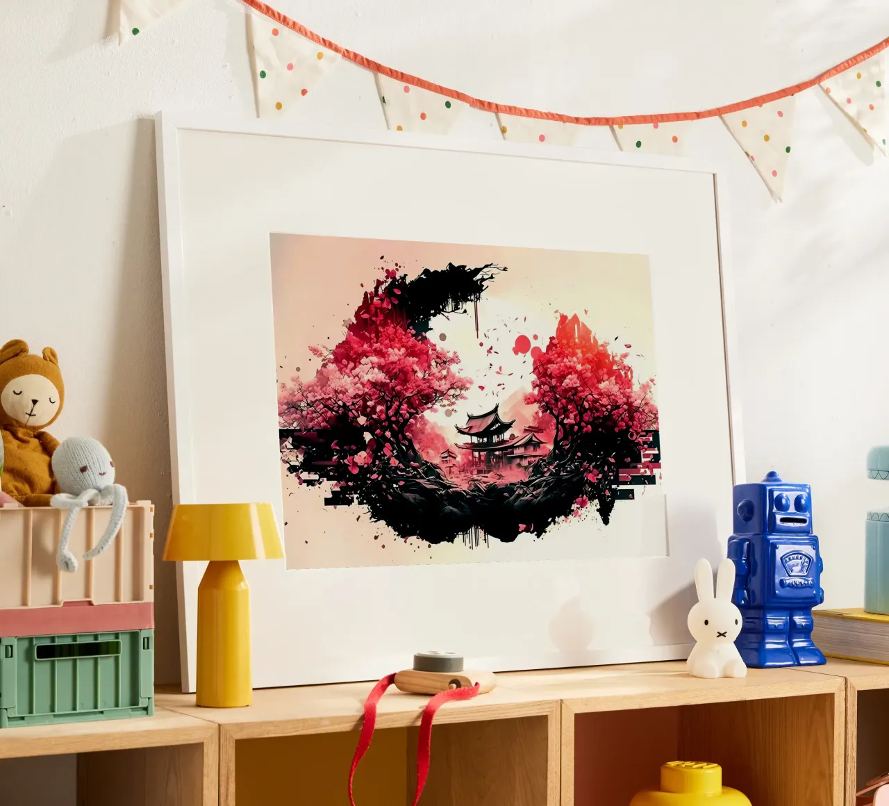 Giappone Arte fantastica poster da Rebecca Clark Wyrick