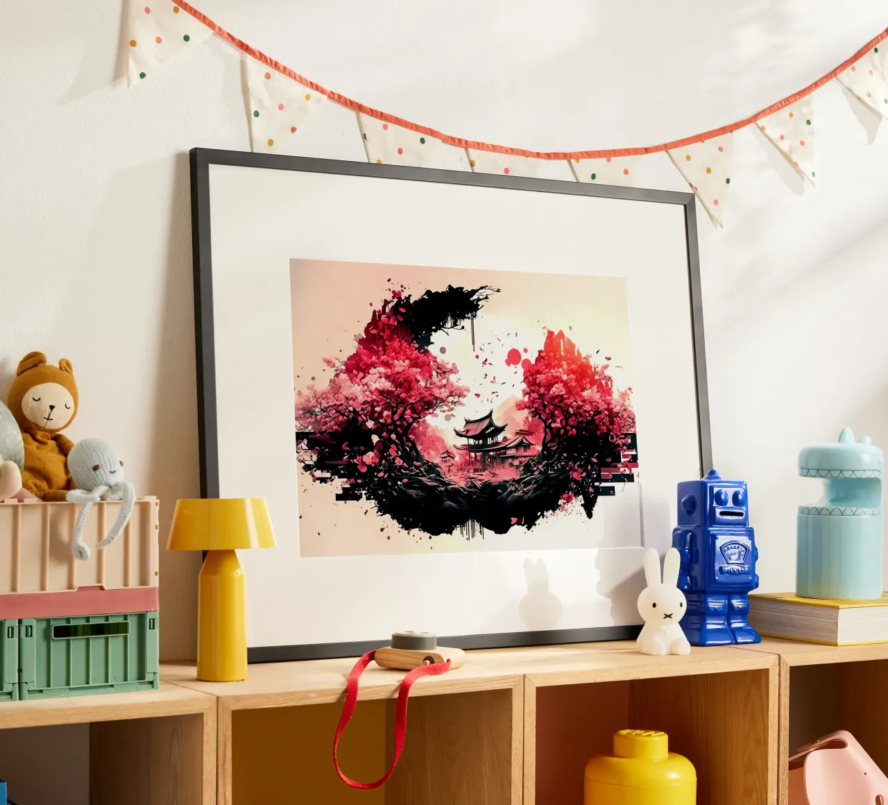 Giappone Arte fantastica poster da Rebecca Clark Wyrick