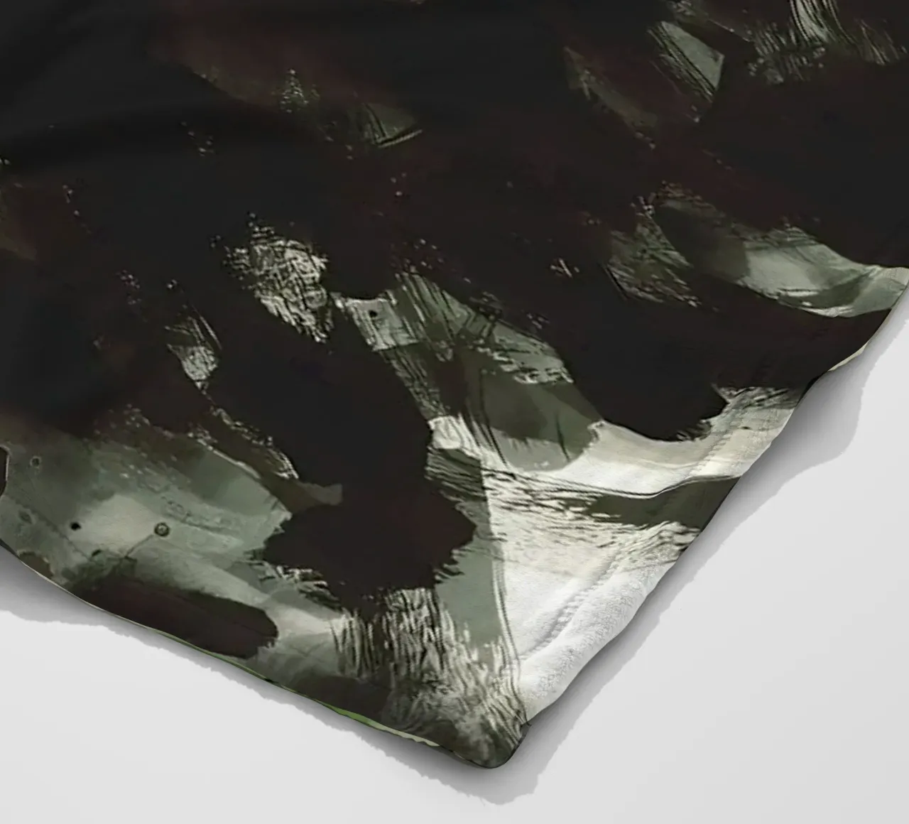 Gemalter Panda Fleecedecke von James M Coyle