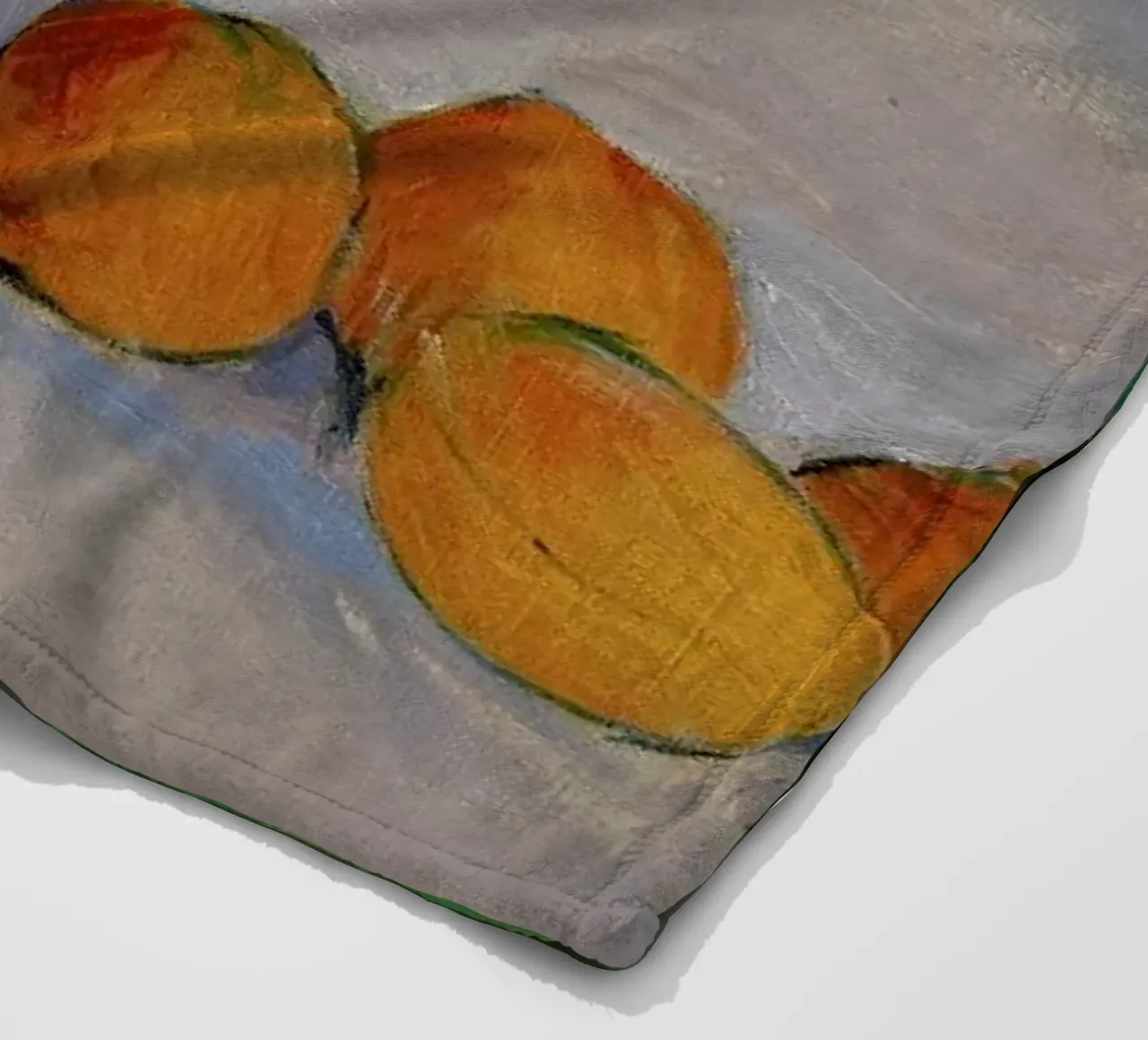 Moser - Still Life with Fruit and Leaves coperta in pile da ARTOTHEK