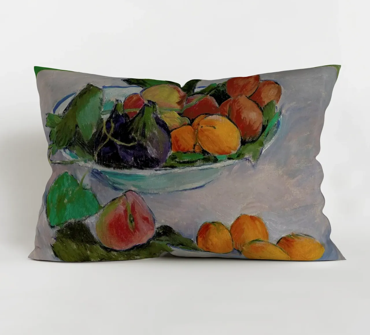 Moser - Still Life with Fruit and Leaves cuscino da ARTOTHEK