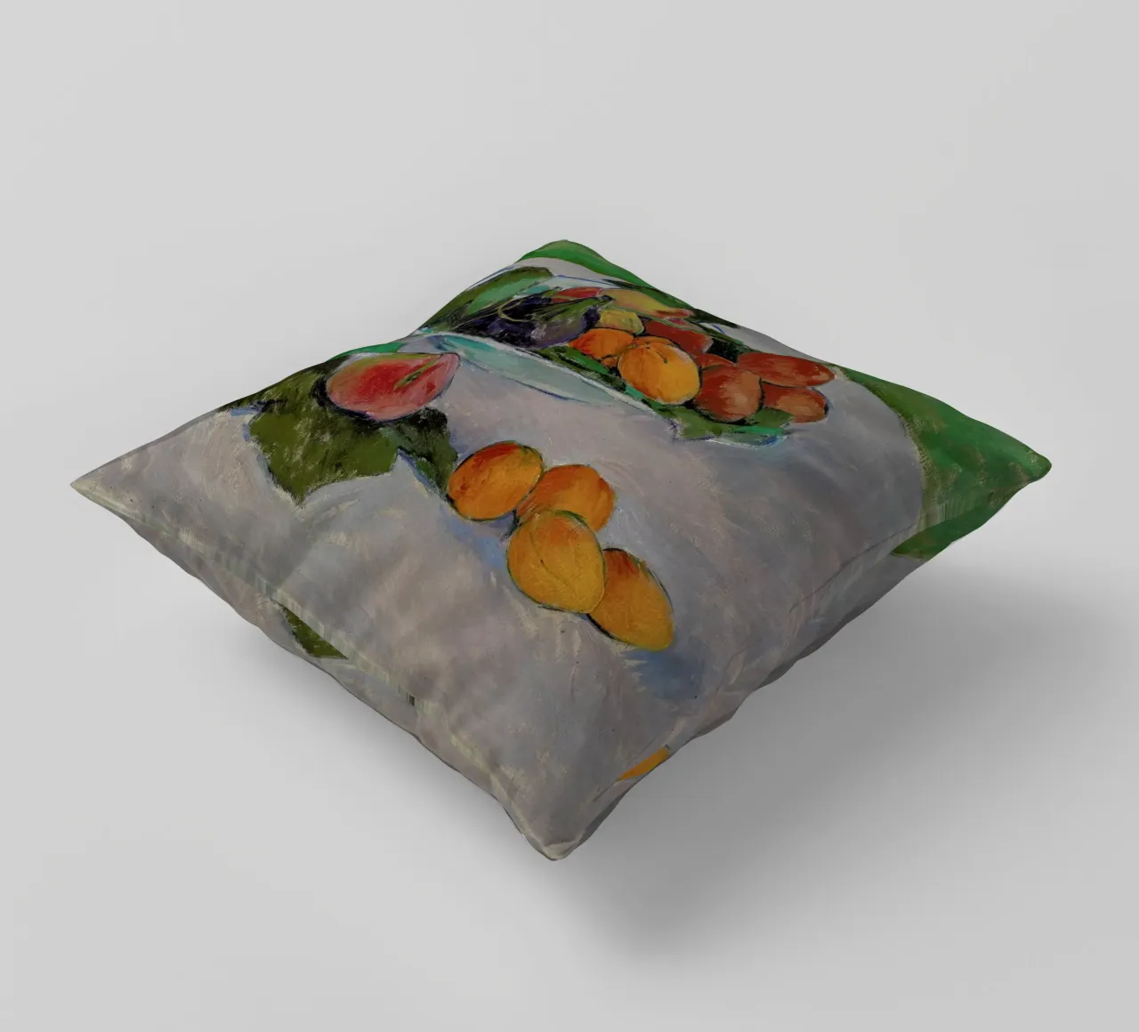 Moser - Still Life with Fruit and Leaves cuscino da ARTOTHEK