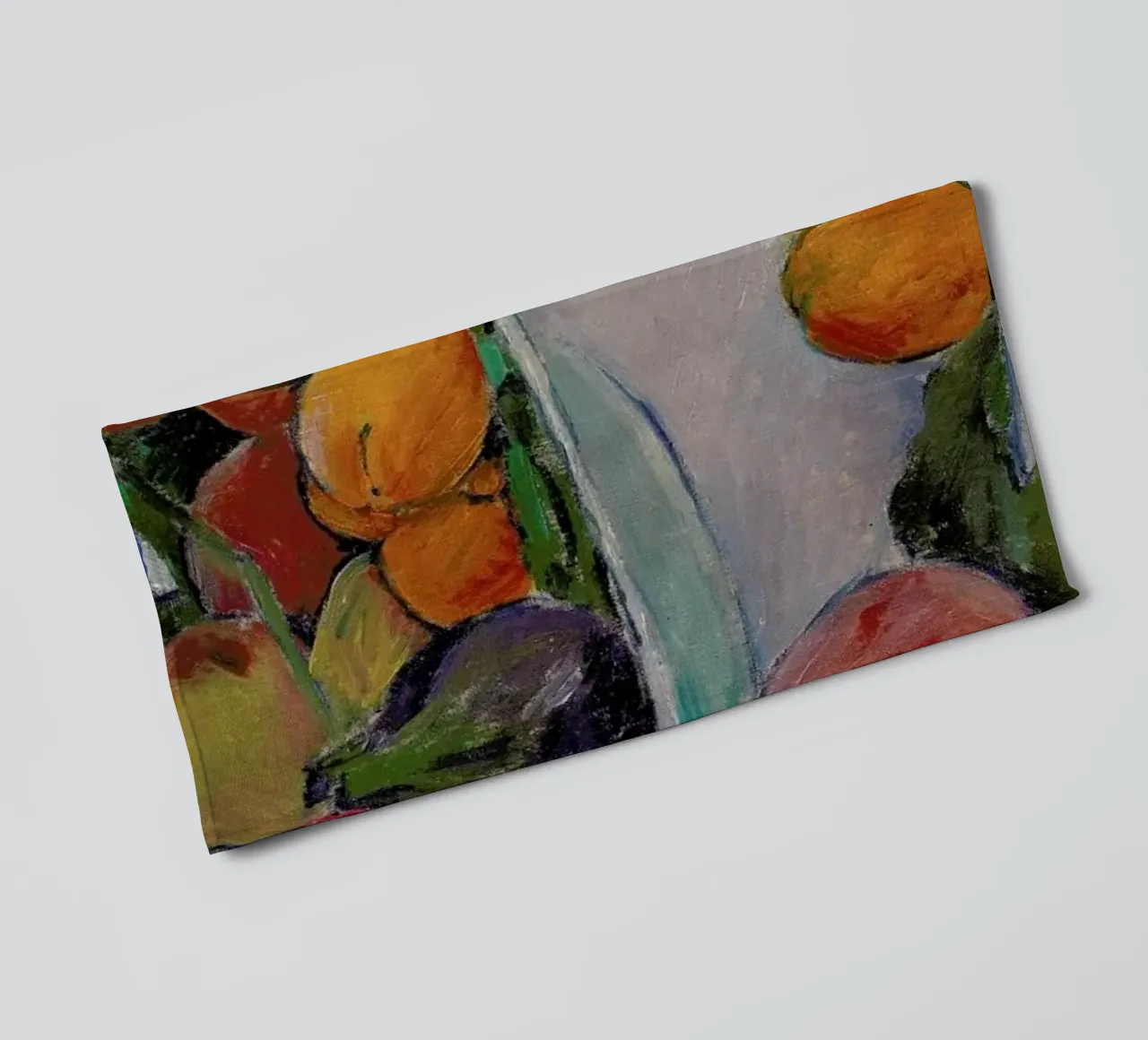Moser - Still Life with Fruit and Leaves asciugamano da bagno da ARTOTHEK