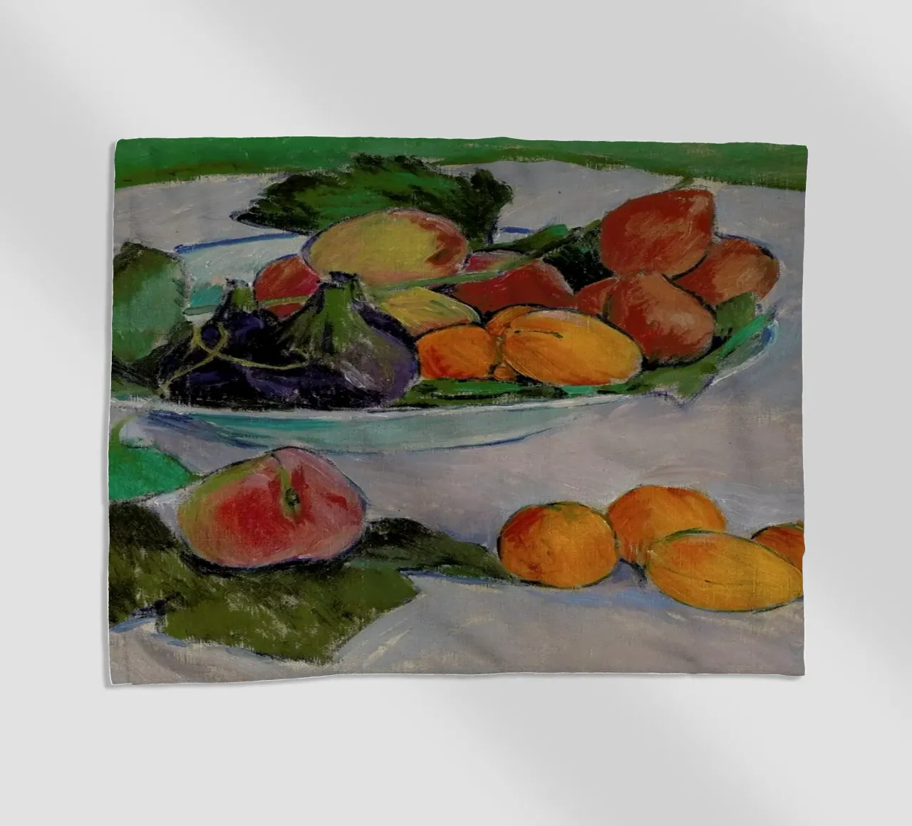 Moser - Still Life with Fruit and Leaves telo mare da ARTOTHEK