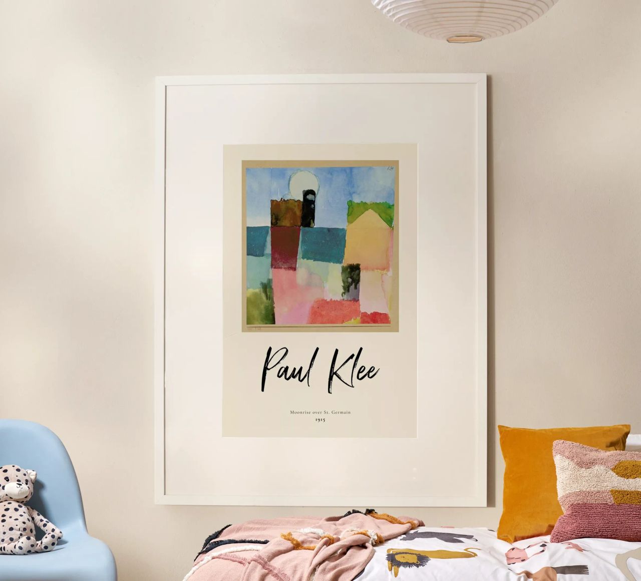 Klee - Moonrise over St. Germain poster de ARTOTHEK