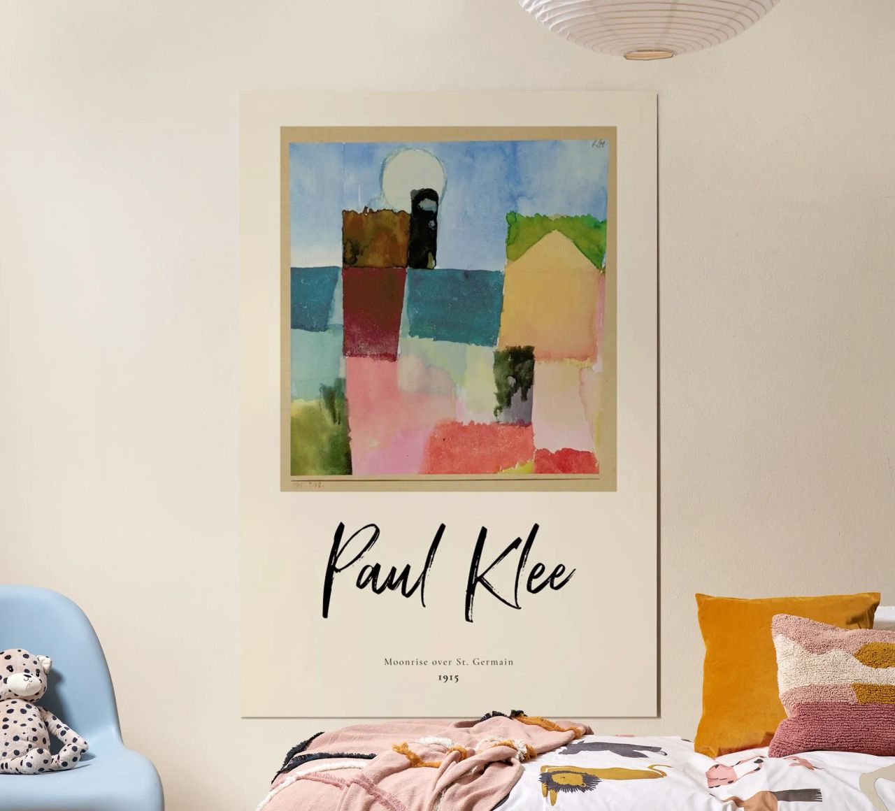 Klee - Moonrise over St. Germain poster de ARTOTHEK