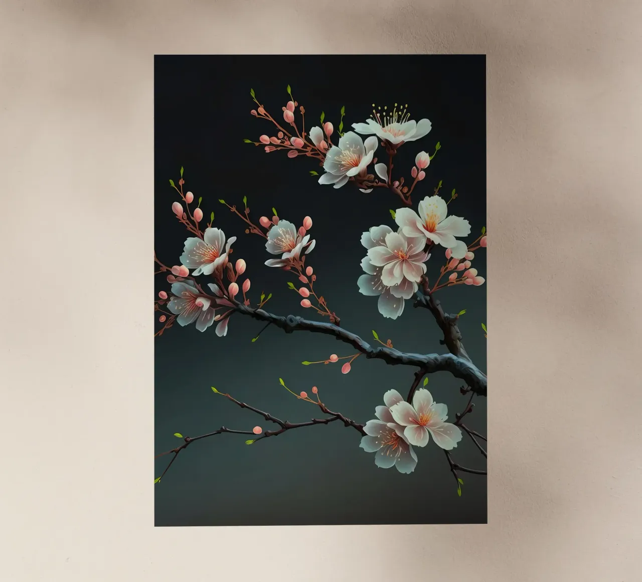 Fiori di ciliegio in Giappone pellicola backlit da Rebecca Clark Wyrick