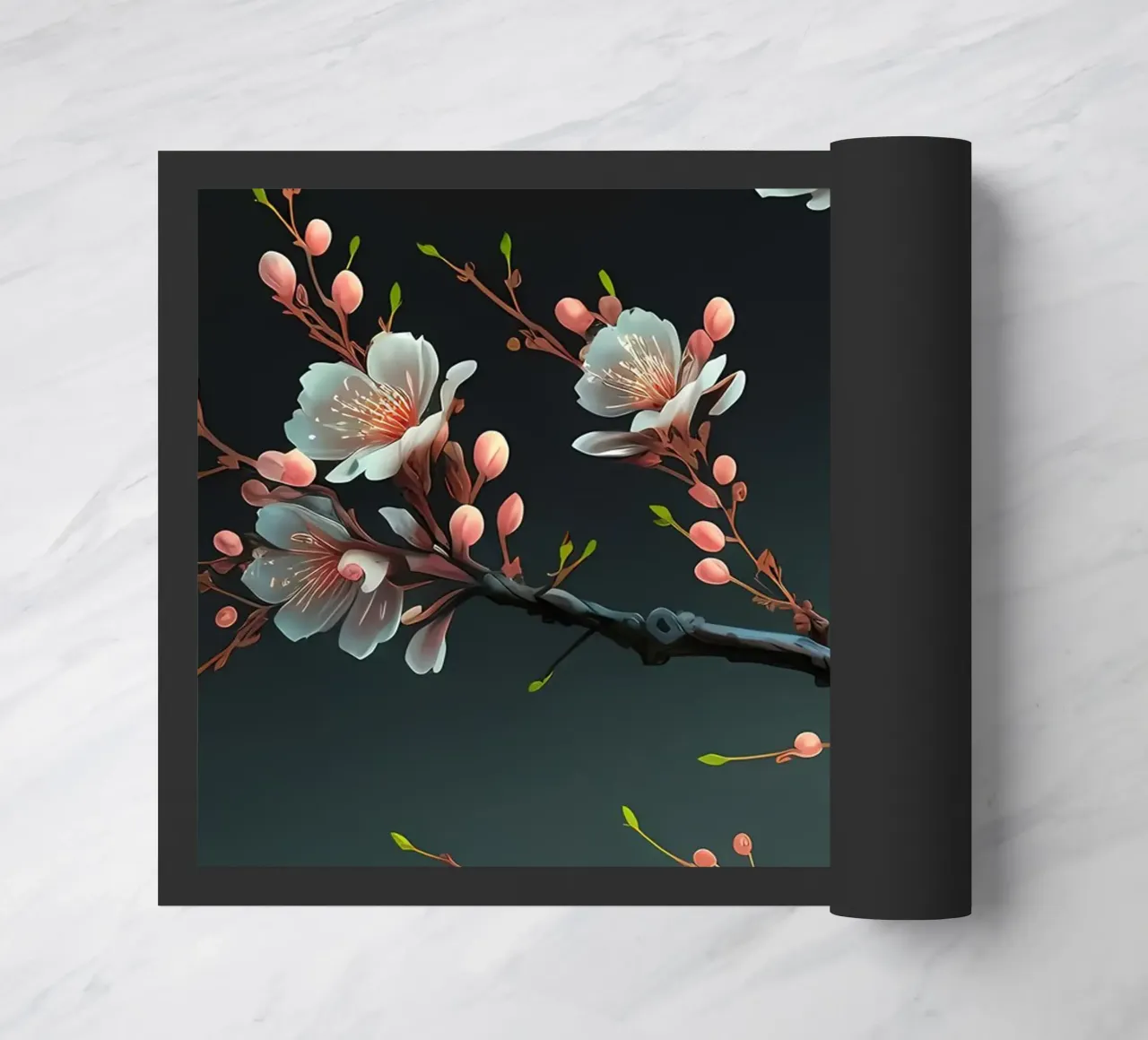 Fiori di ciliegio in Giappone zerbino da Rebecca Clark Wyrick