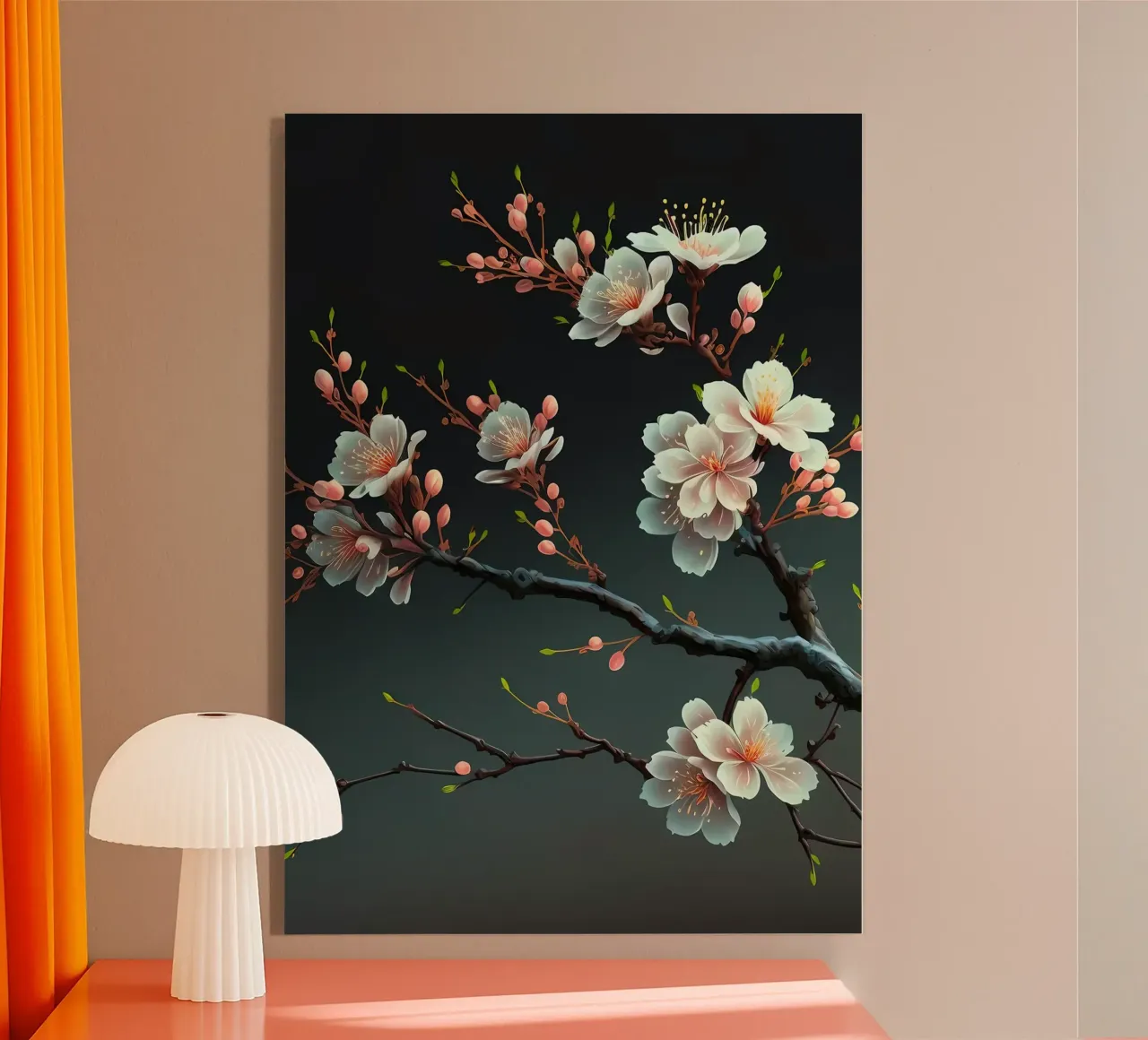 Fiori di ciliegio in Giappone plexiglass da Rebecca Clark Wyrick