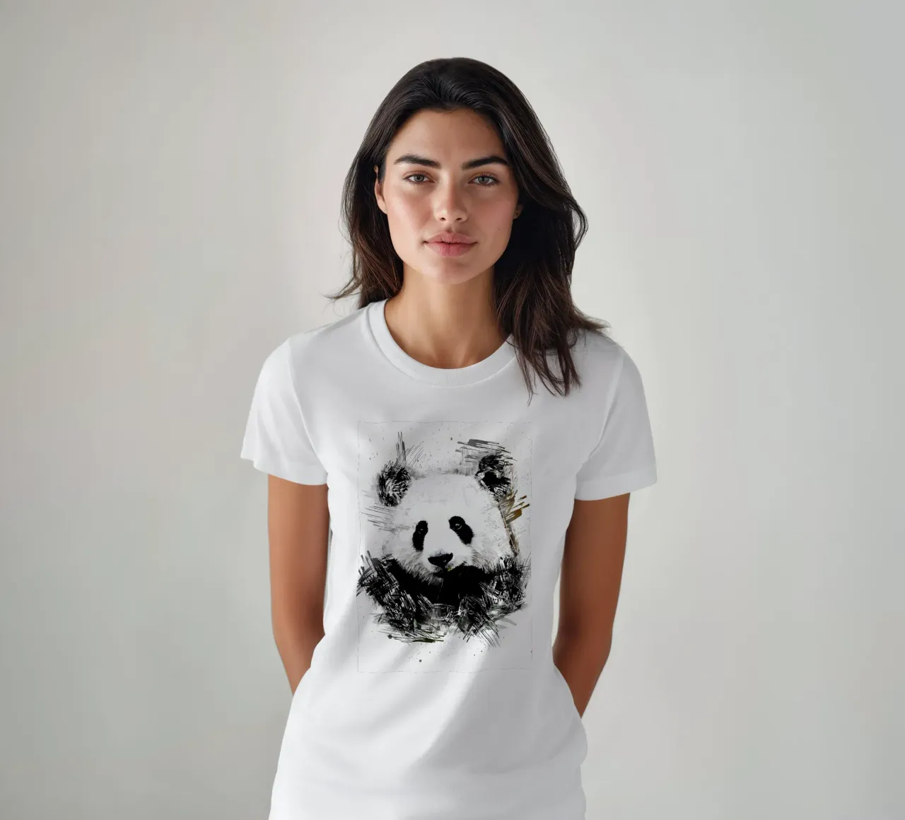 Pinturas de pandas camiseta de James M Coyle