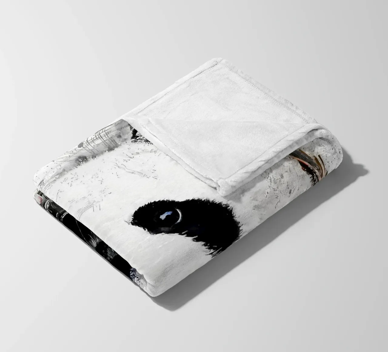 Peintures de pandas mignons plaid polaire de James M Coyle