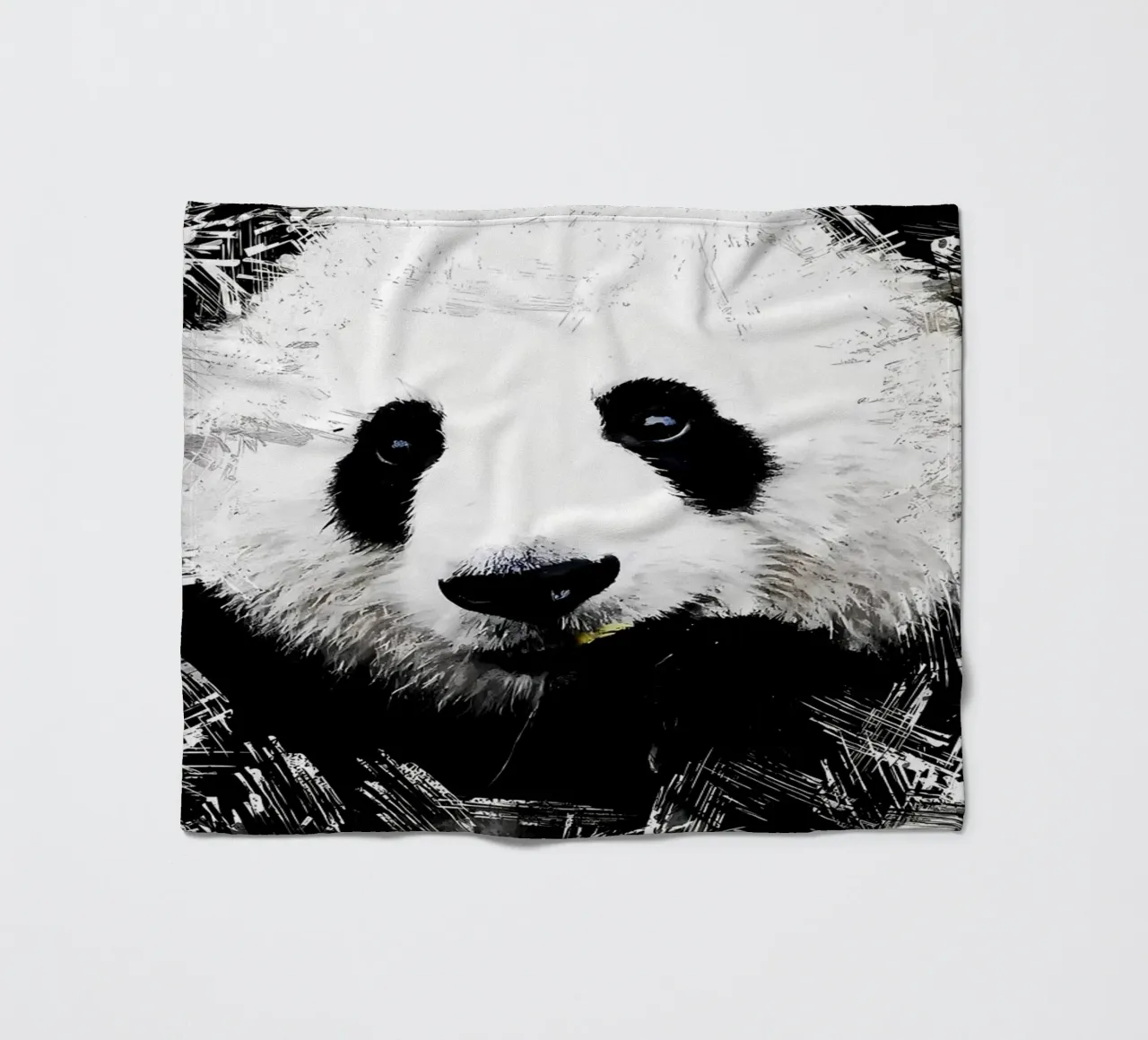 Peintures de pandas mignons plaid polaire de James M Coyle