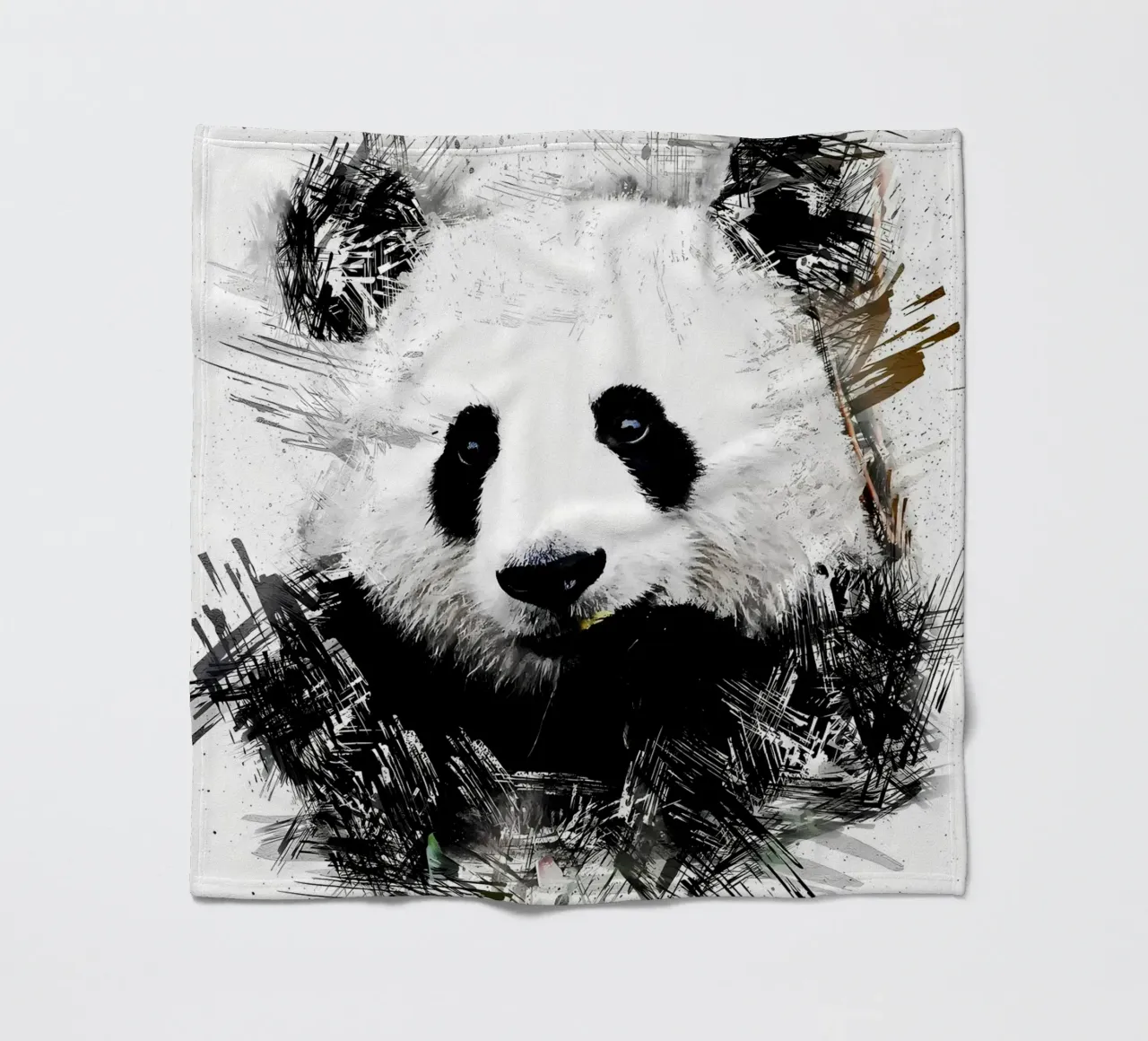 Peintures de pandas mignons plaid polaire de James M Coyle