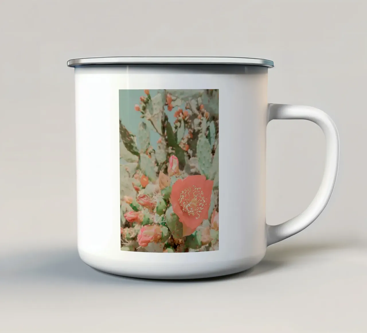 Fiori del deserto 2 tazza in smalto da Moon  Bloom