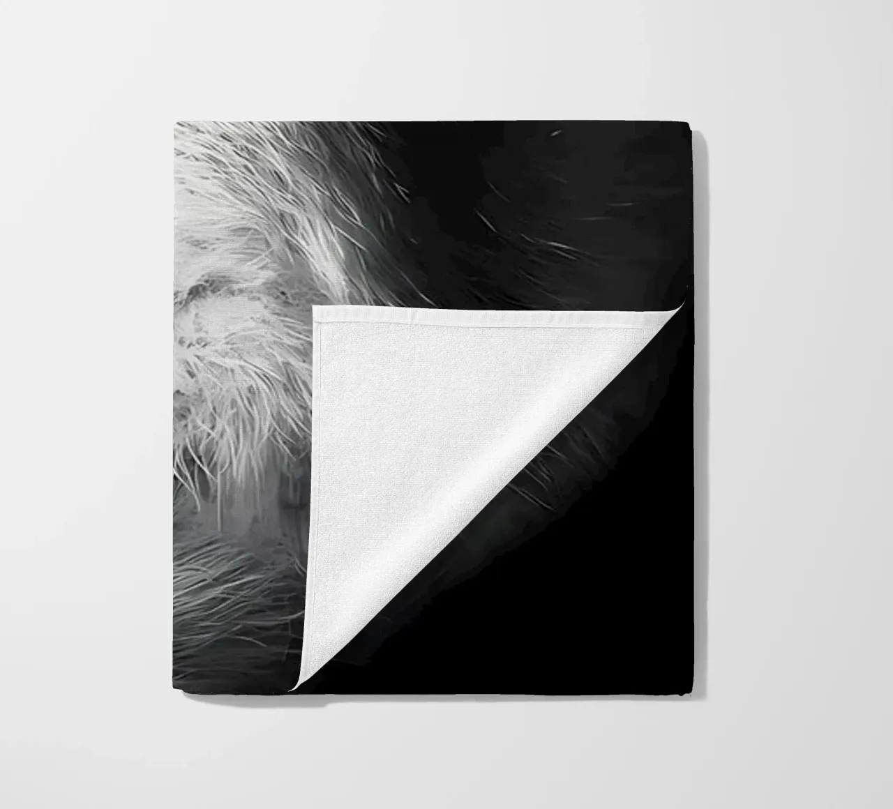 Immagine Panda in chiave Low Key telo mare da James M Coyle