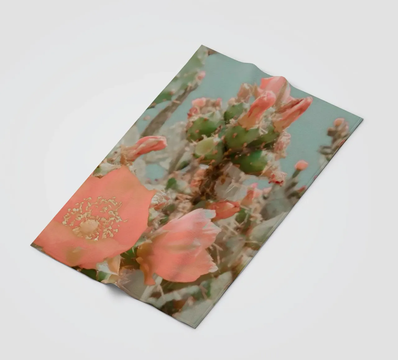 Fiori del deserto 3 coperta in pile da Moon  Bloom