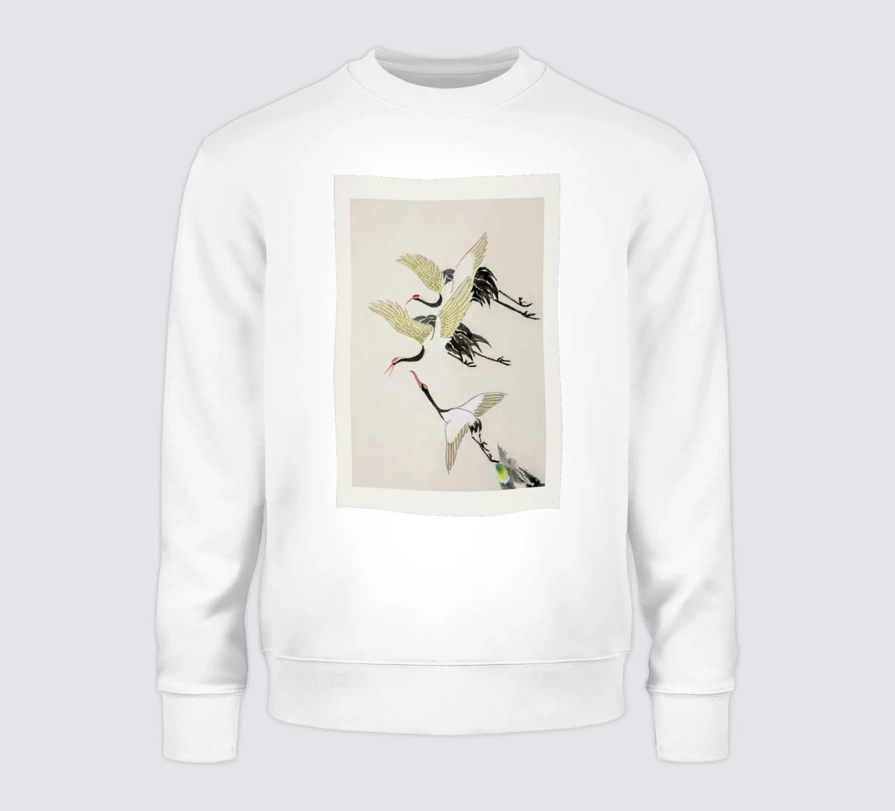 Swooping Cranes felpa da Flora & Fauna
