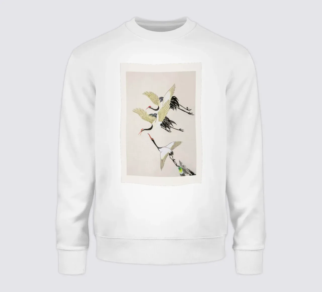 Swooping Cranes felpa da Flora & Fauna