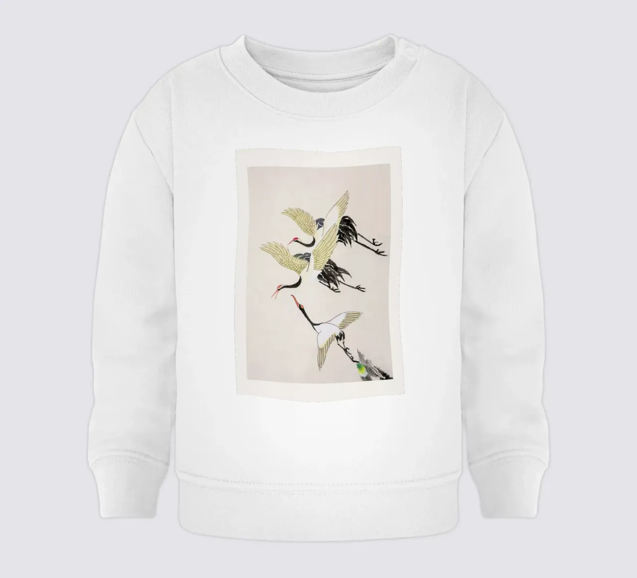 Swooping Cranes felpa neonato da Flora & Fauna