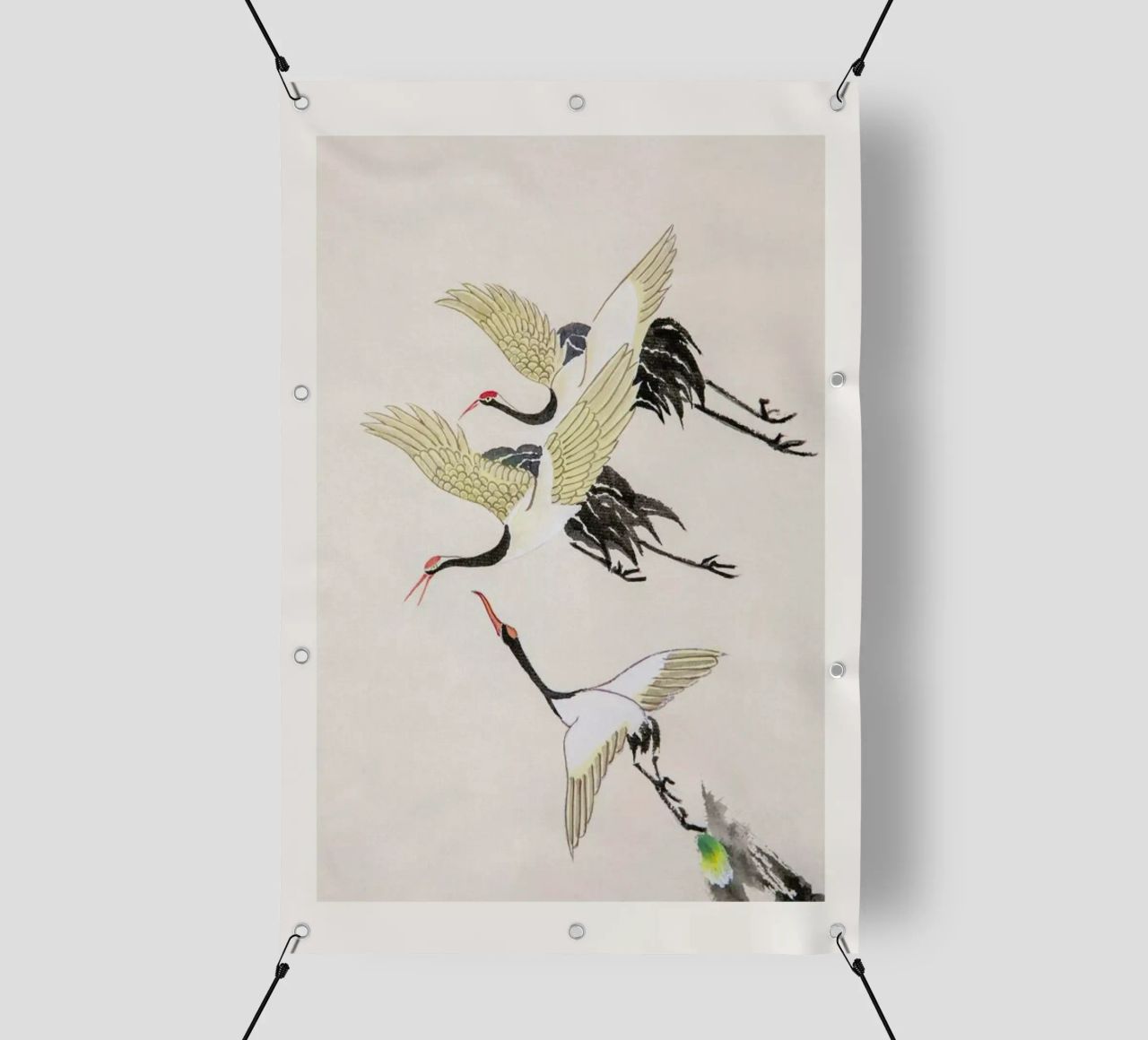 Swooping Cranes telo in pvc da Flora & Fauna