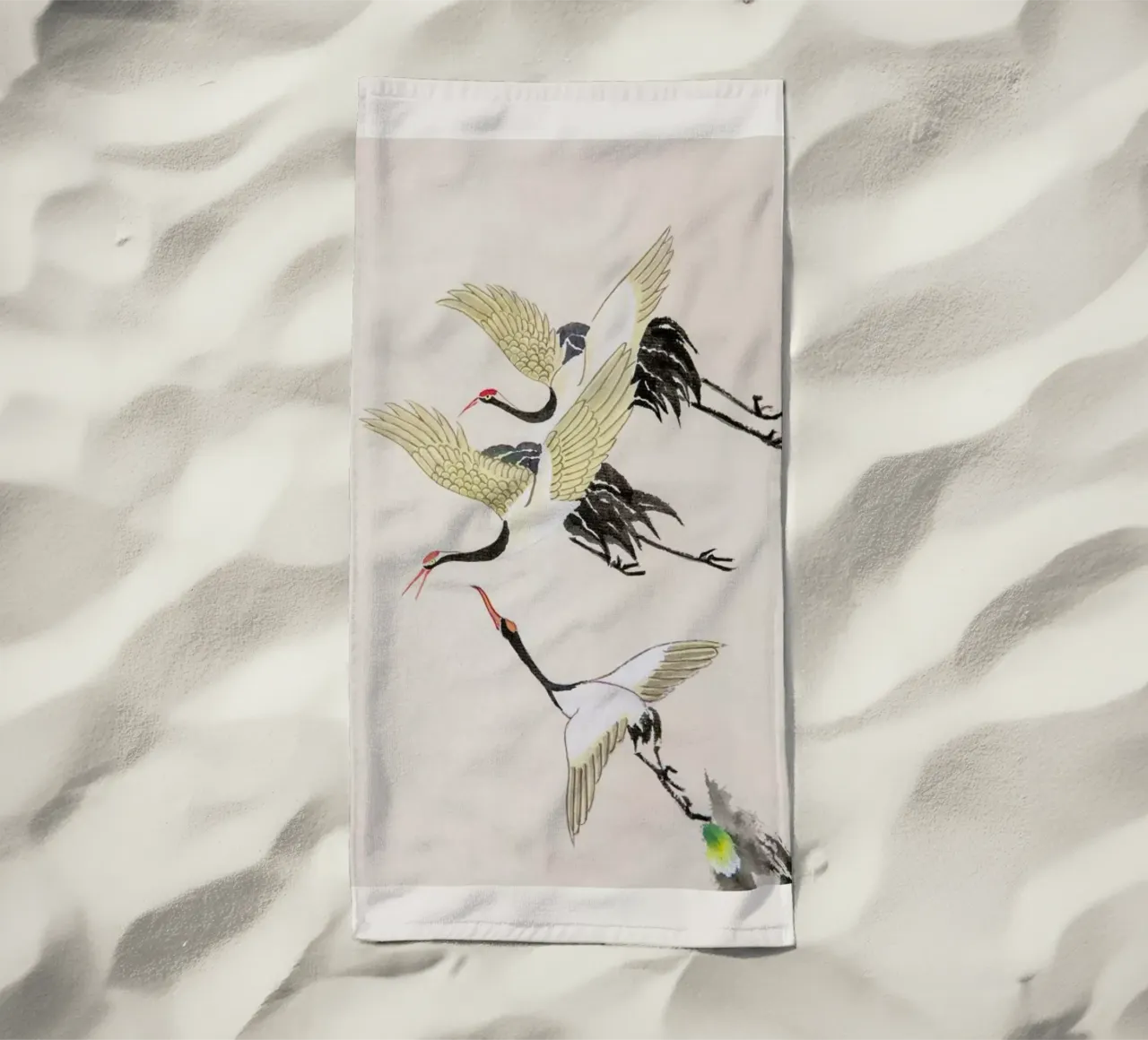 Swooping Cranes telo mare da Flora & Fauna