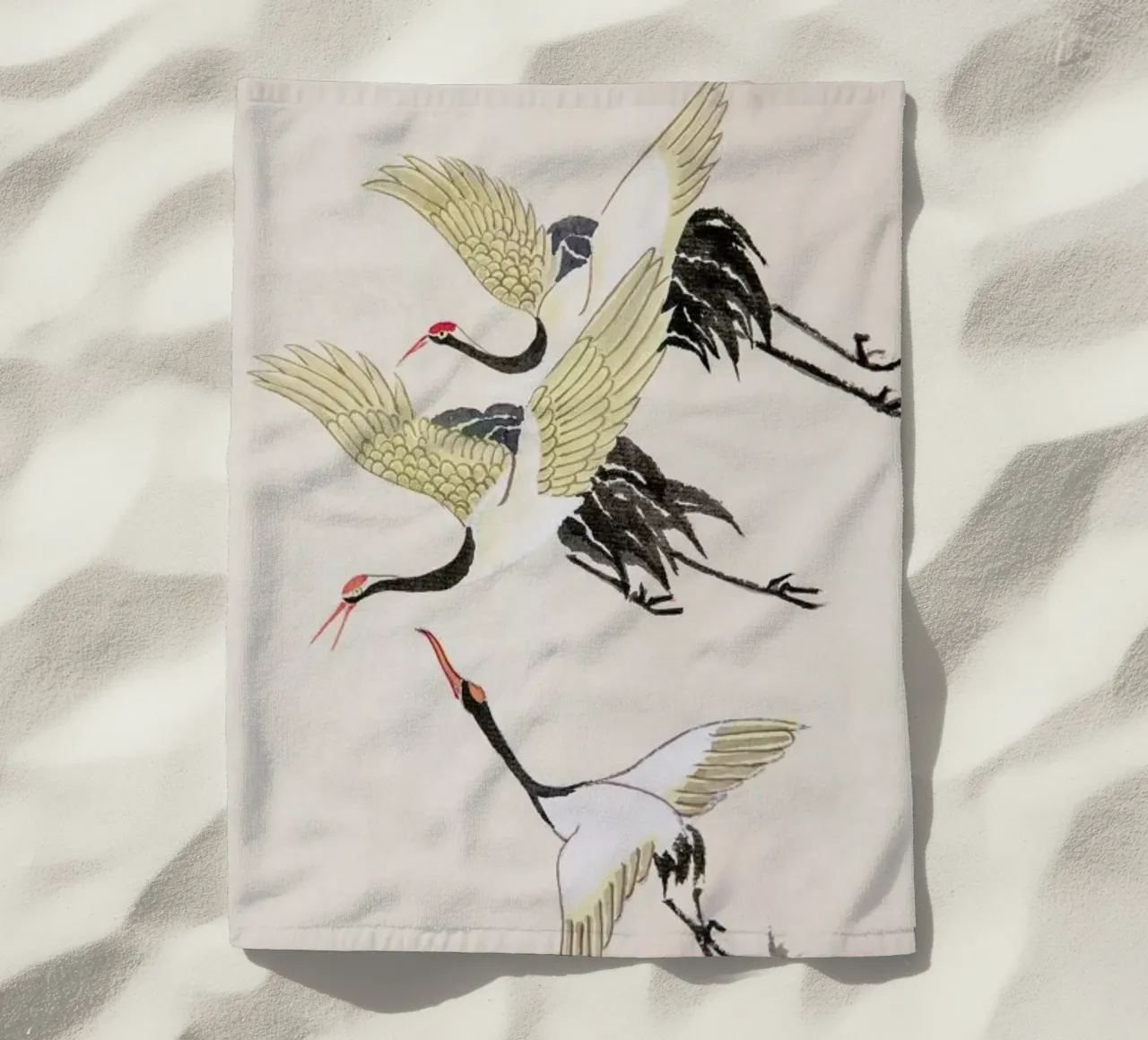 Swooping Cranes telo mare da Flora & Fauna