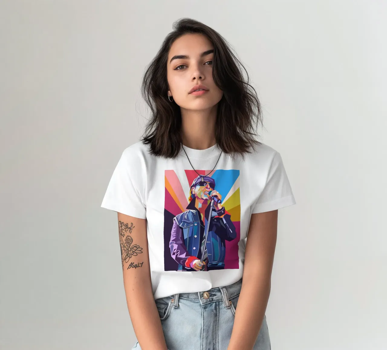 L'iconico Klaus dei miei Scorpions t-shirt da Hantamrata