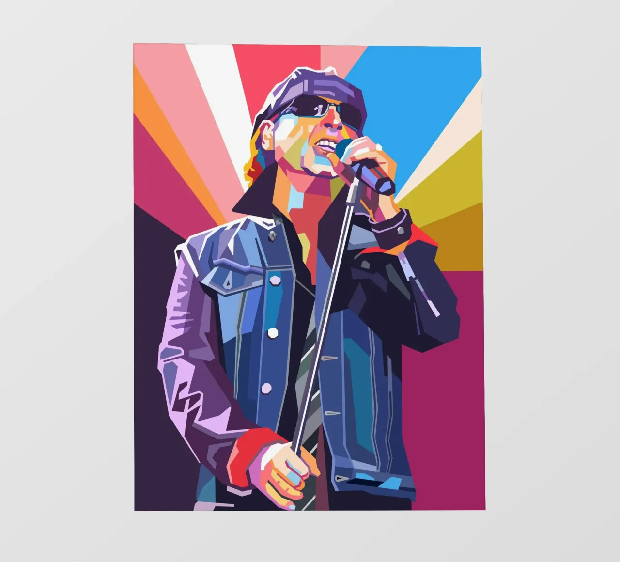 Iconic Klaus My Scorpions photo wallpaper by Hantamrata