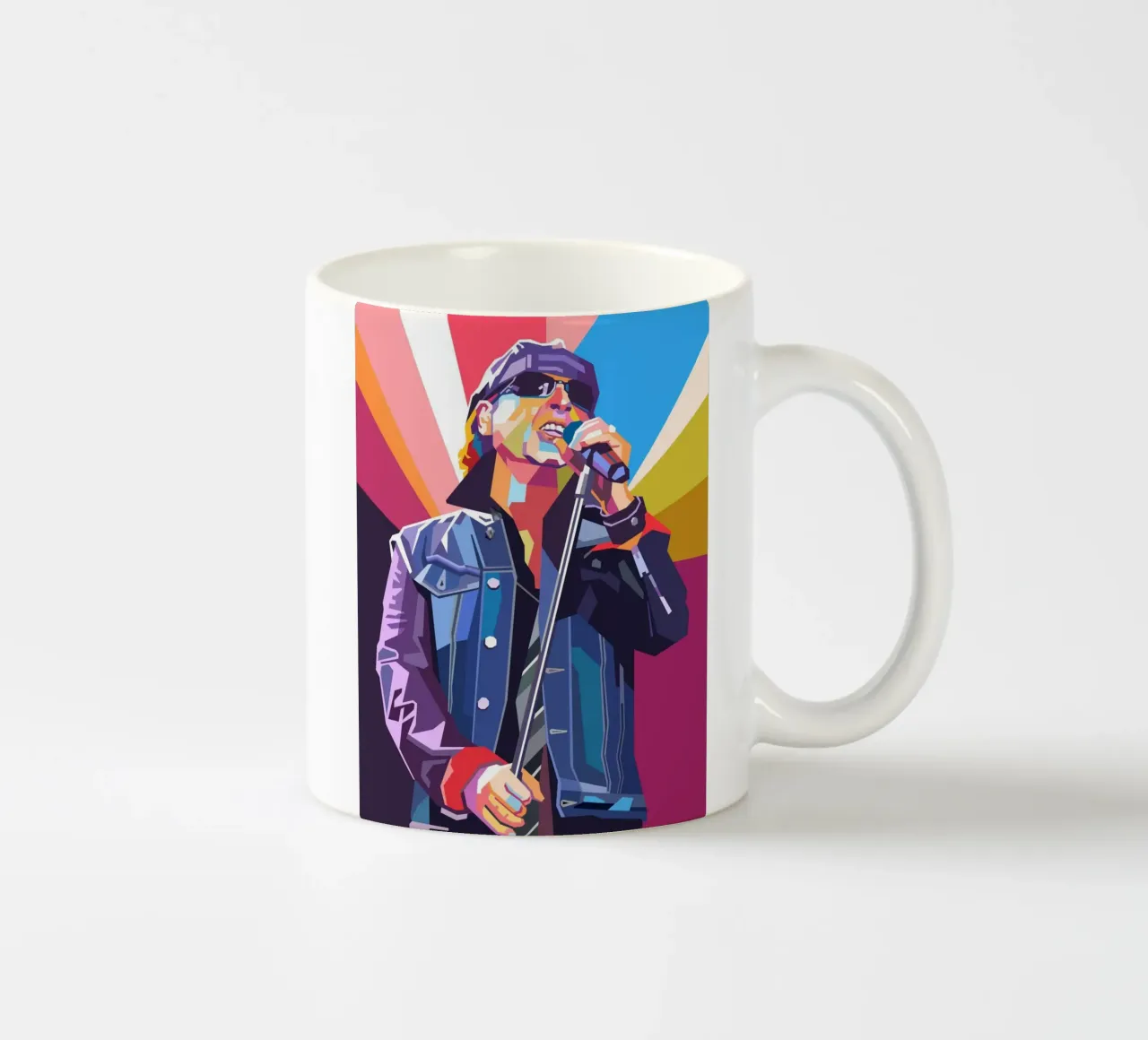 L'iconico Klaus dei miei Scorpions tazza in ceramica da Hantamrata