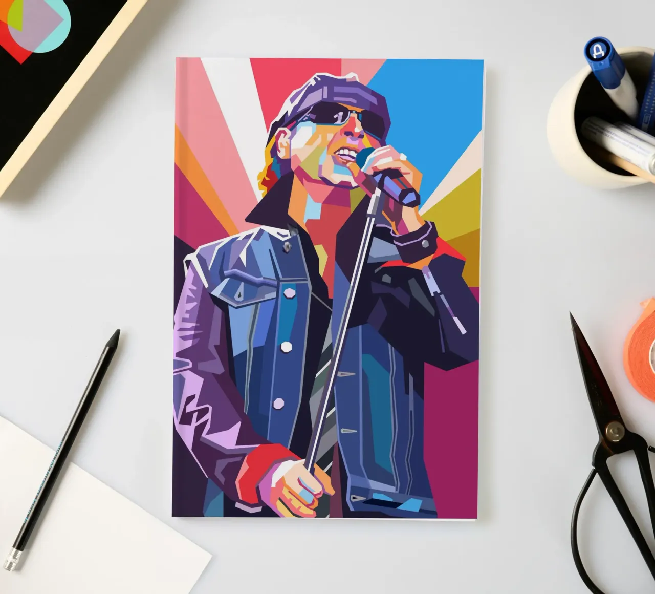 L'iconico Klaus dei miei Scorpions diario da Hantamrata