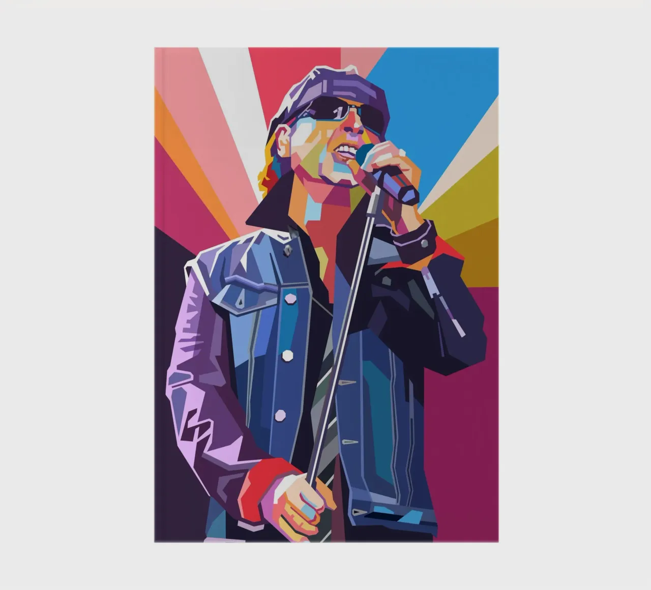 L'iconico Klaus dei miei Scorpions diario da Hantamrata