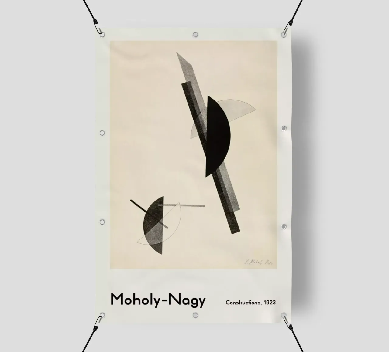 László Moholy-Nagy - Constructions telo in pvc da ARTOTHEK