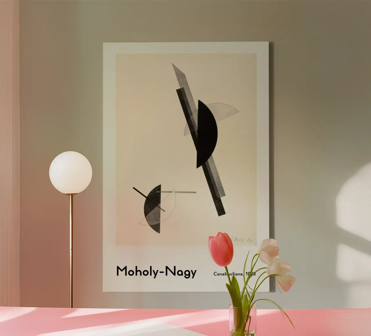 László Moholy-Nagy - Constructions tela con Cornice a cassetta da ARTOTHEK