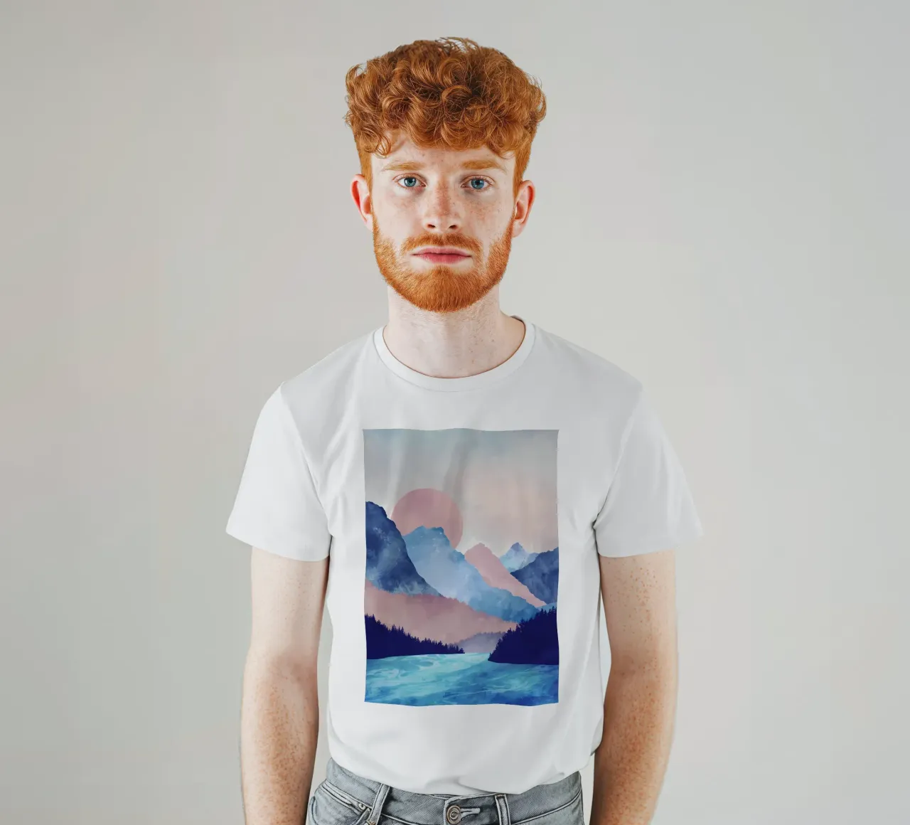 Autunno bruciante t-shirt da Albert S Jacob