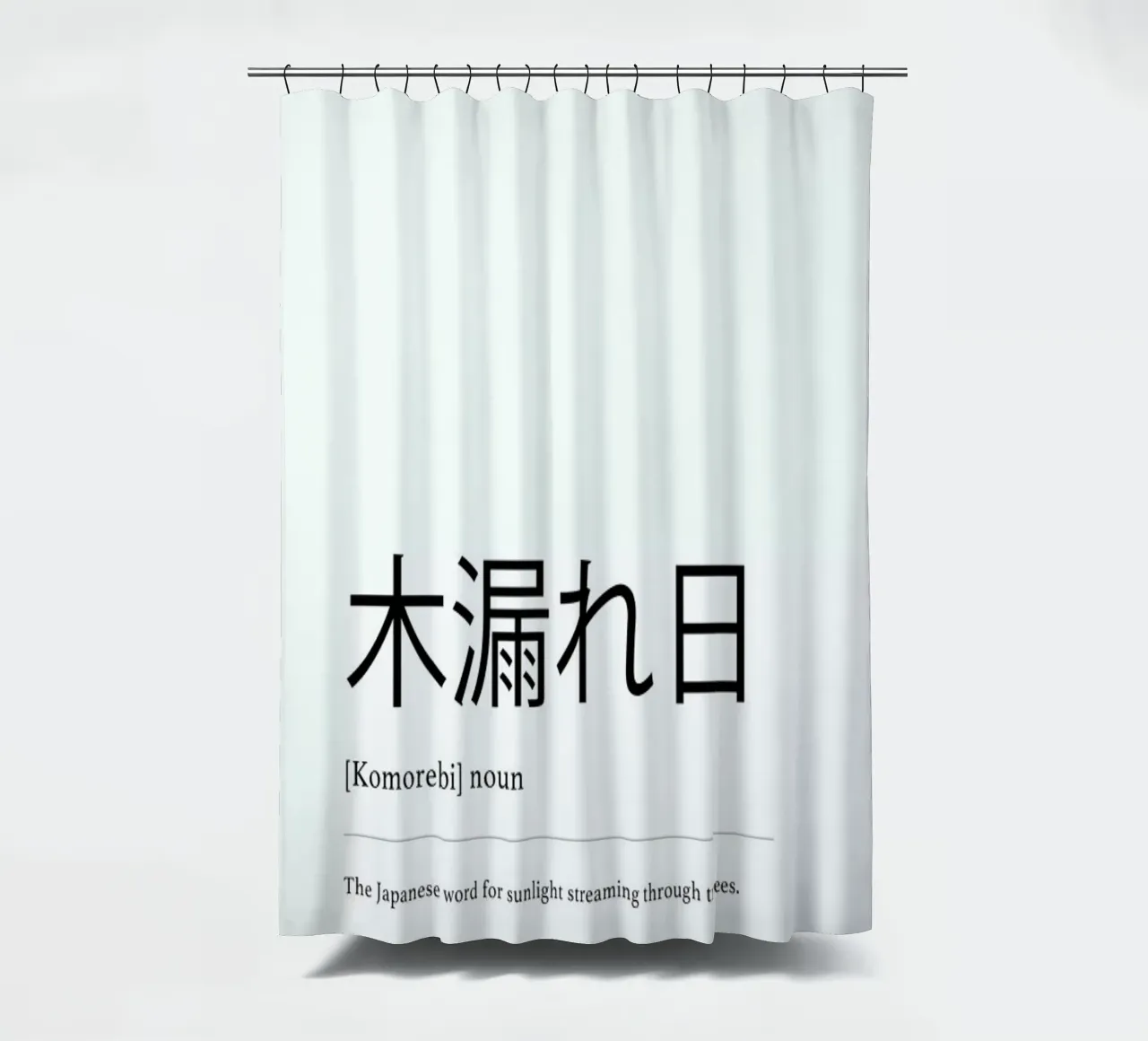 Komorebi tenda da doccia da daylight design studio