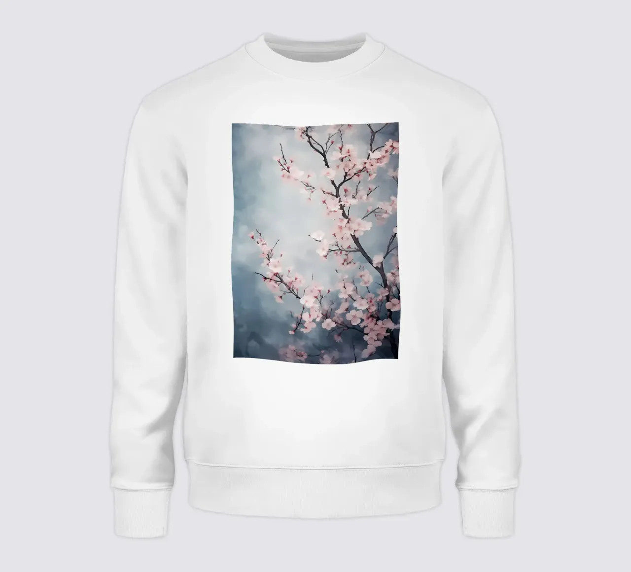 Sakura in volo felpa da Rebecca Clark Wyrick