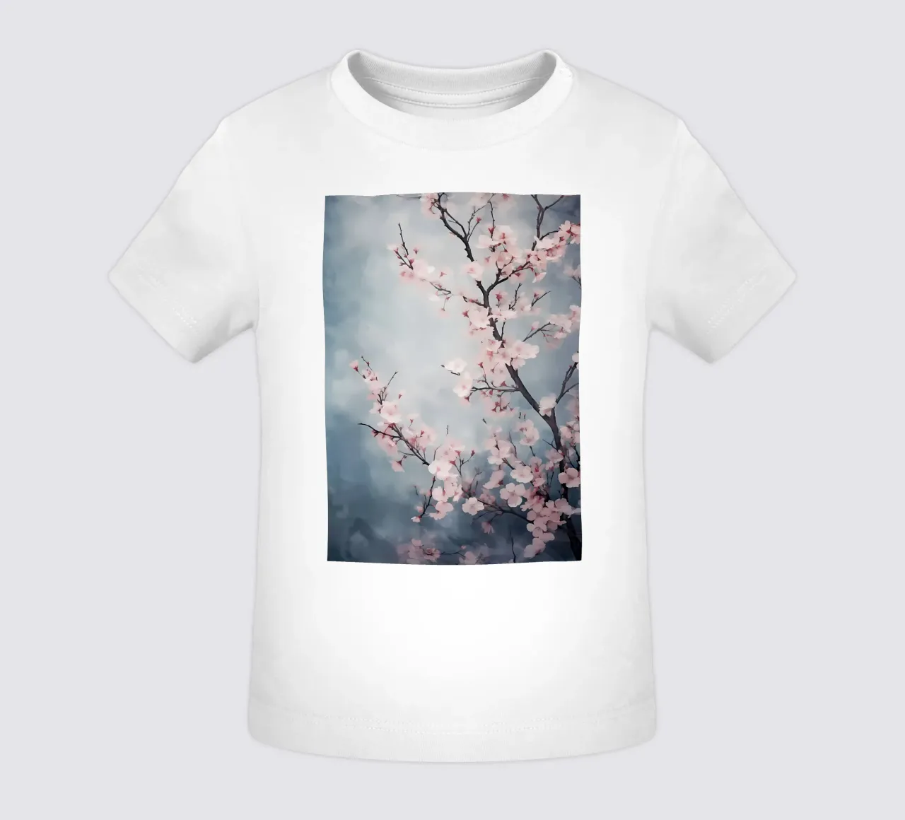 Sakura in volo maglietta neonato da Rebecca Clark Wyrick