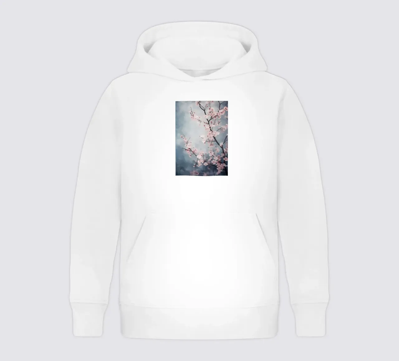 Sakura in volo felpa bambino con cappuccio da Rebecca Clark Wyrick