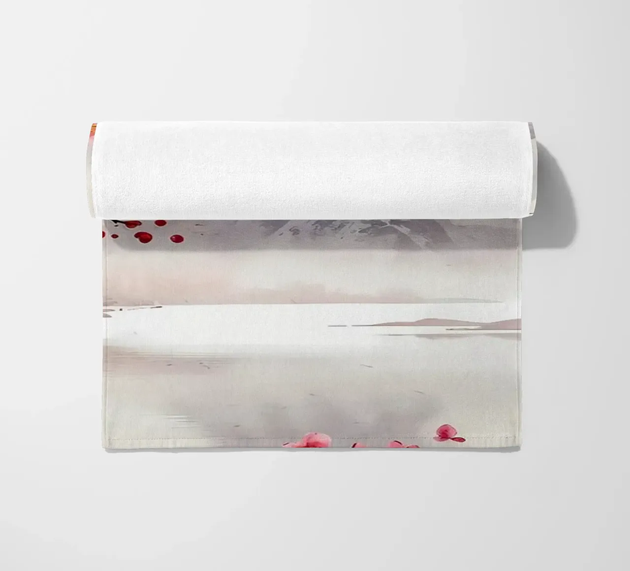 ciliegio in fiore in Giappone telo mare da Rebecca Clark Wyrick