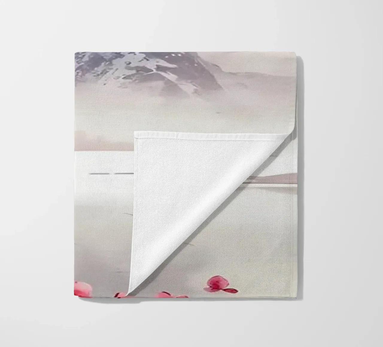 ciliegio in fiore in Giappone telo mare da Rebecca Clark Wyrick