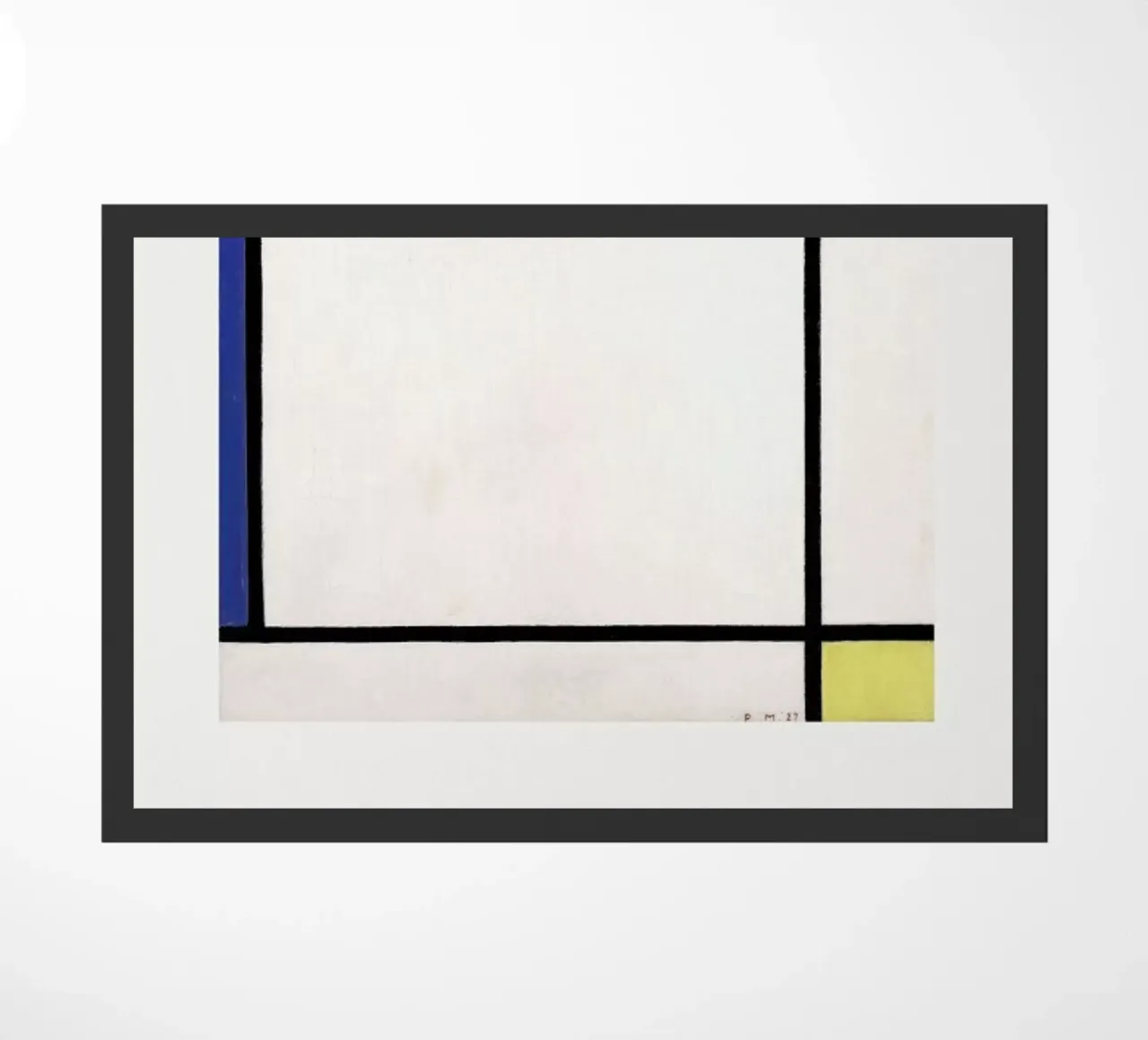Mondrian - Composition III with Red, Yellow and Blue zerbino da ARTOTHEK