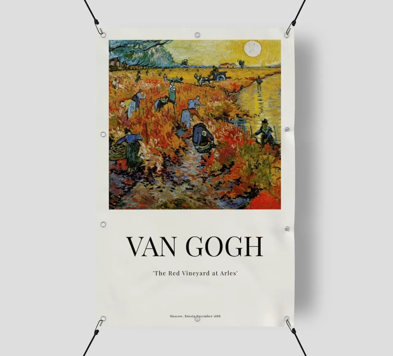 van Gogh - The Red Vineyard at Arles telo in pvc da ARTOTHEK