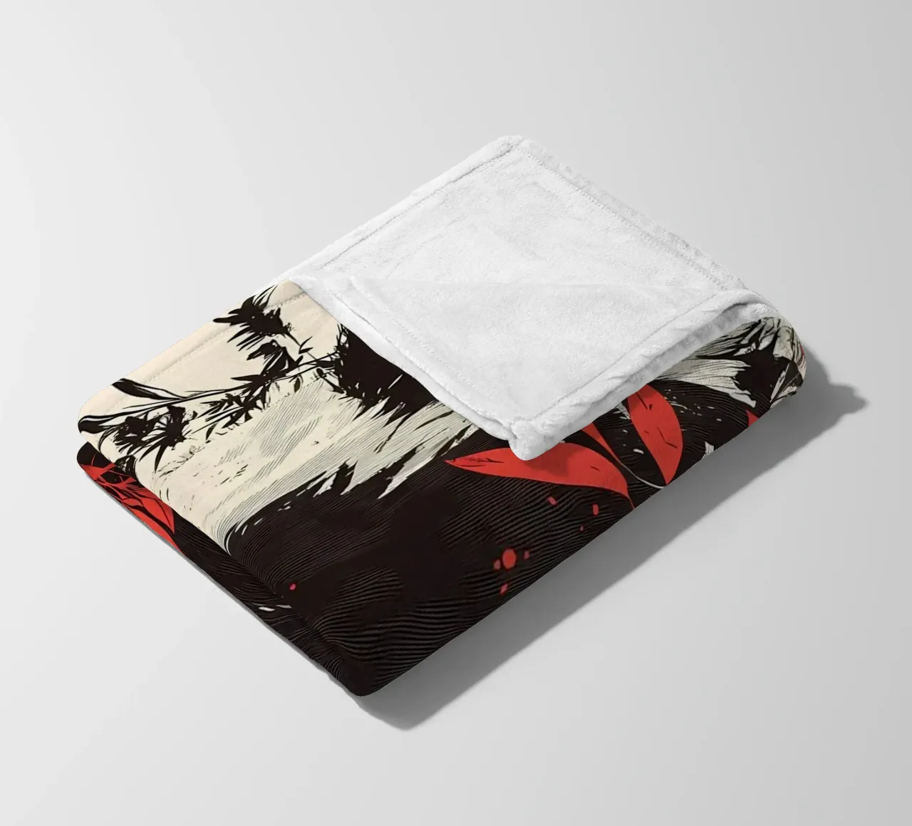 Panda Orso Occhi Rossi coperta in pile da James M Coyle