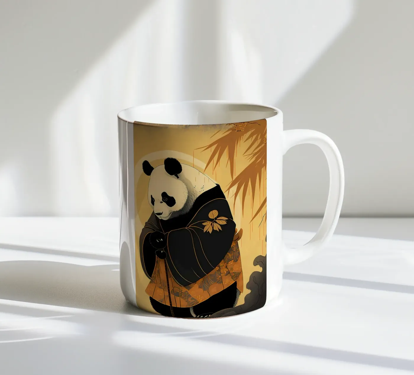 Poster ceramic mug by James M Coyle