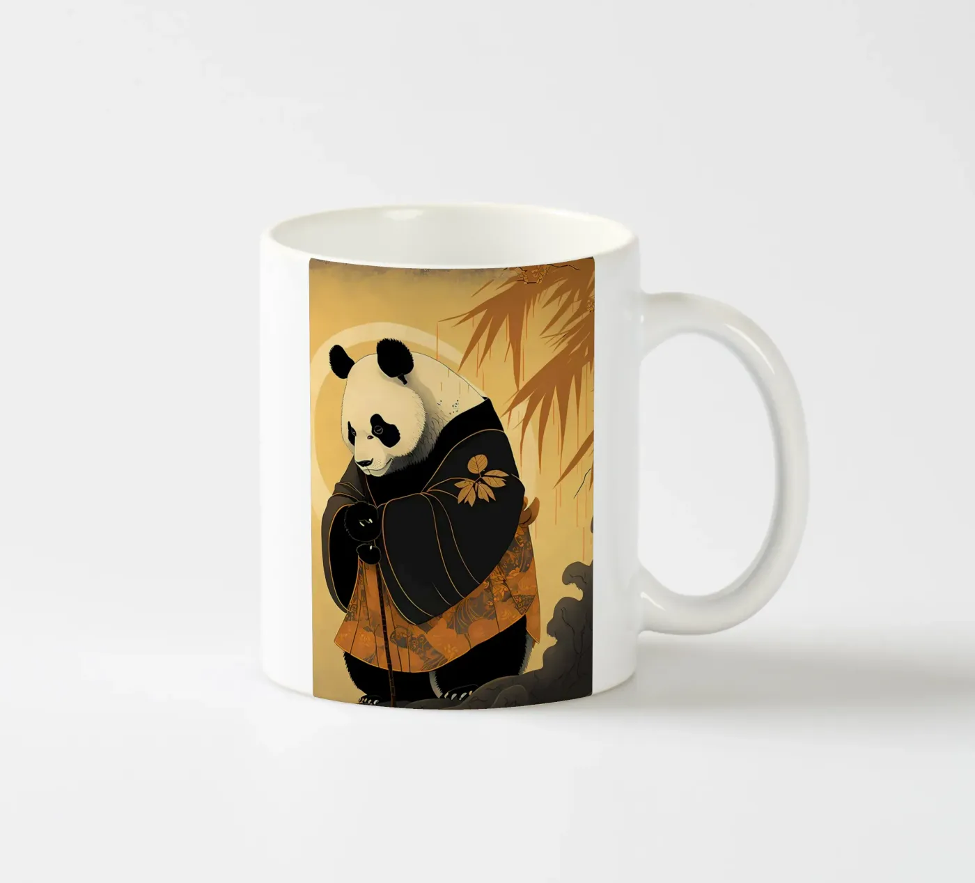 Poster ceramic mug by James M Coyle