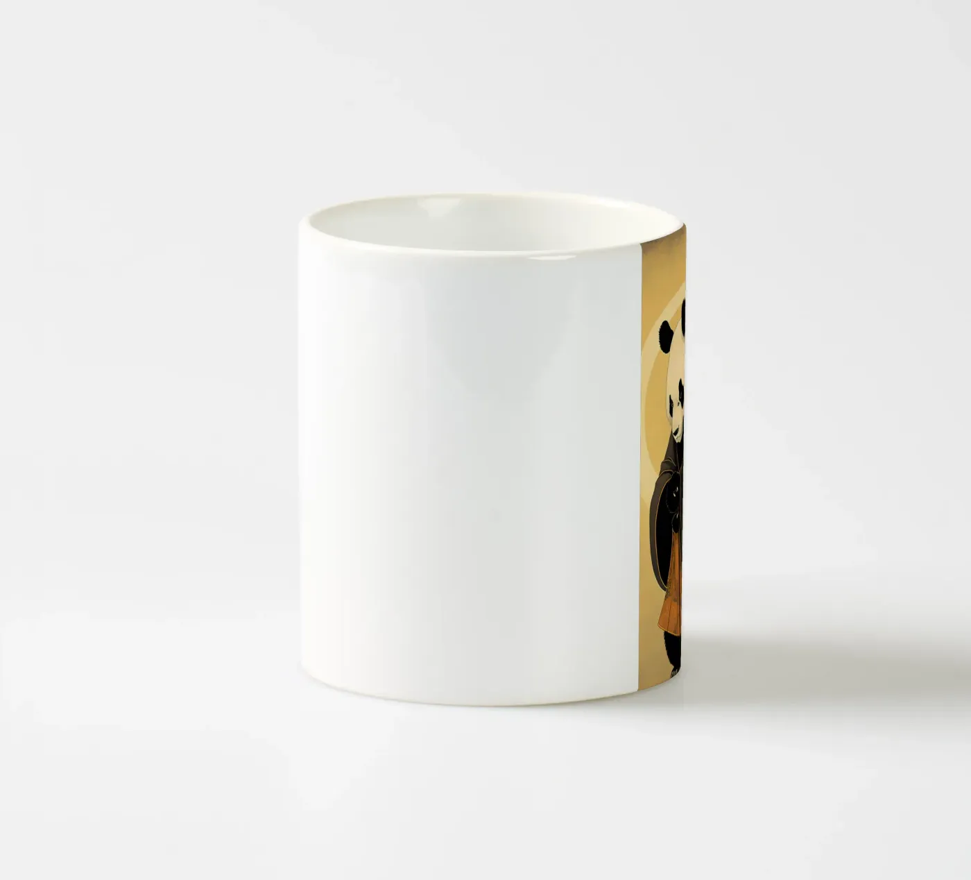 Poster ceramic mug by James M Coyle