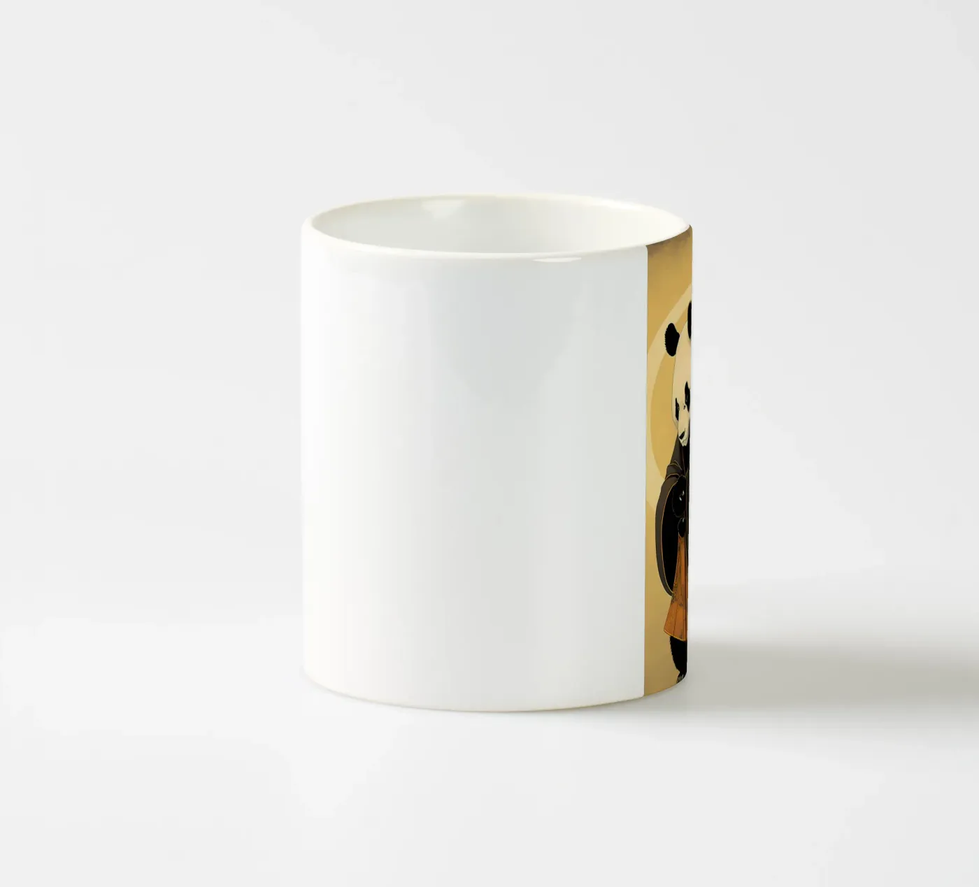 Poster keramische mok van James M Coyle